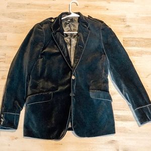 Black Velvet blazer➕